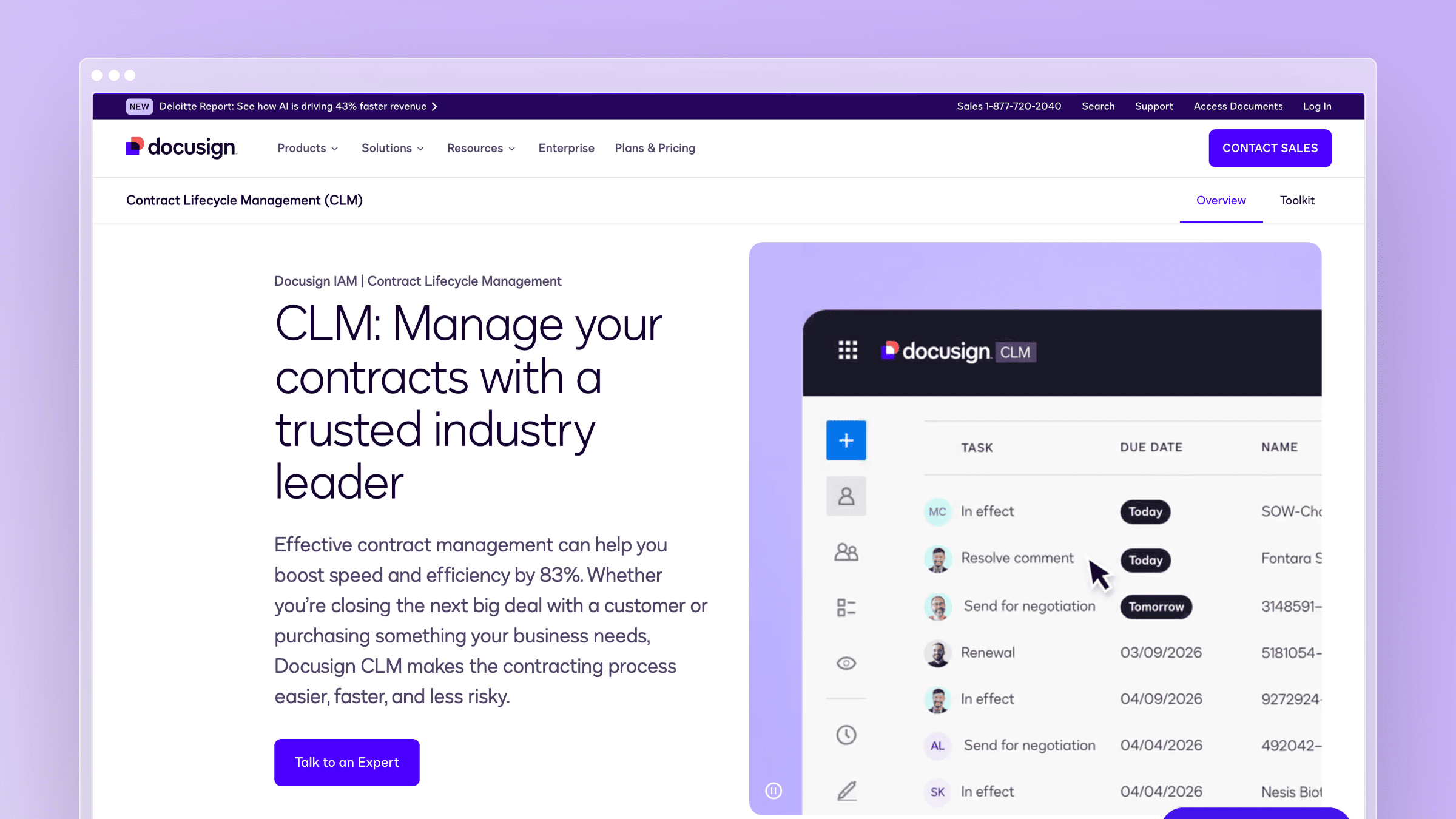 DocuSign CLM