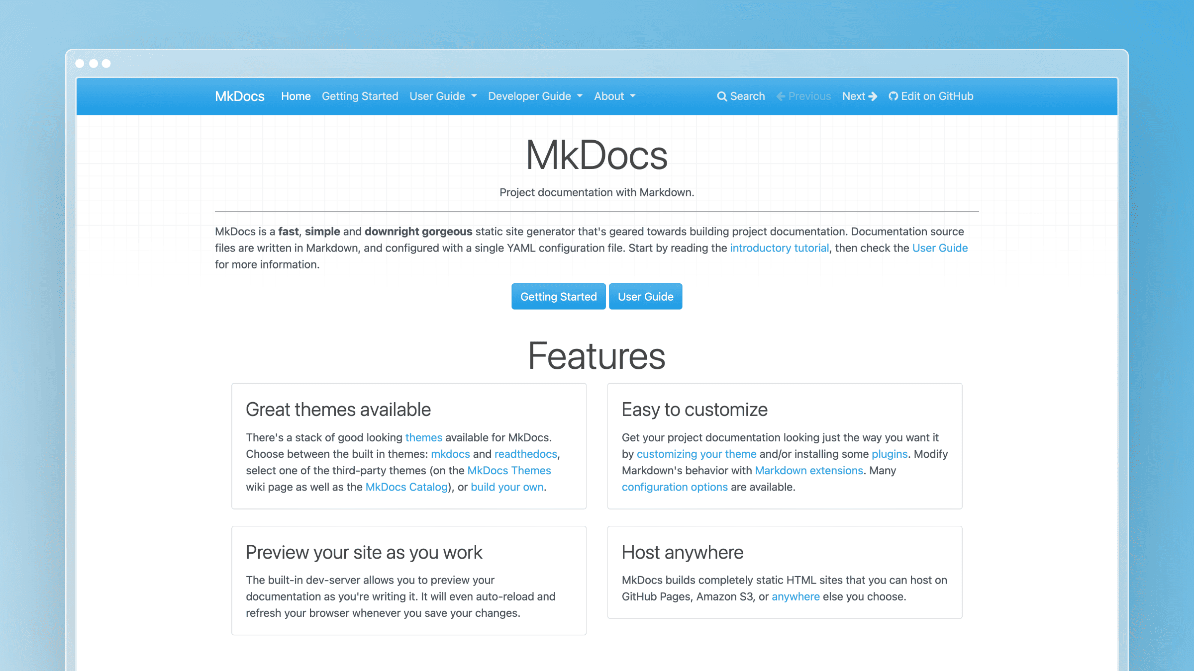 MkDocs