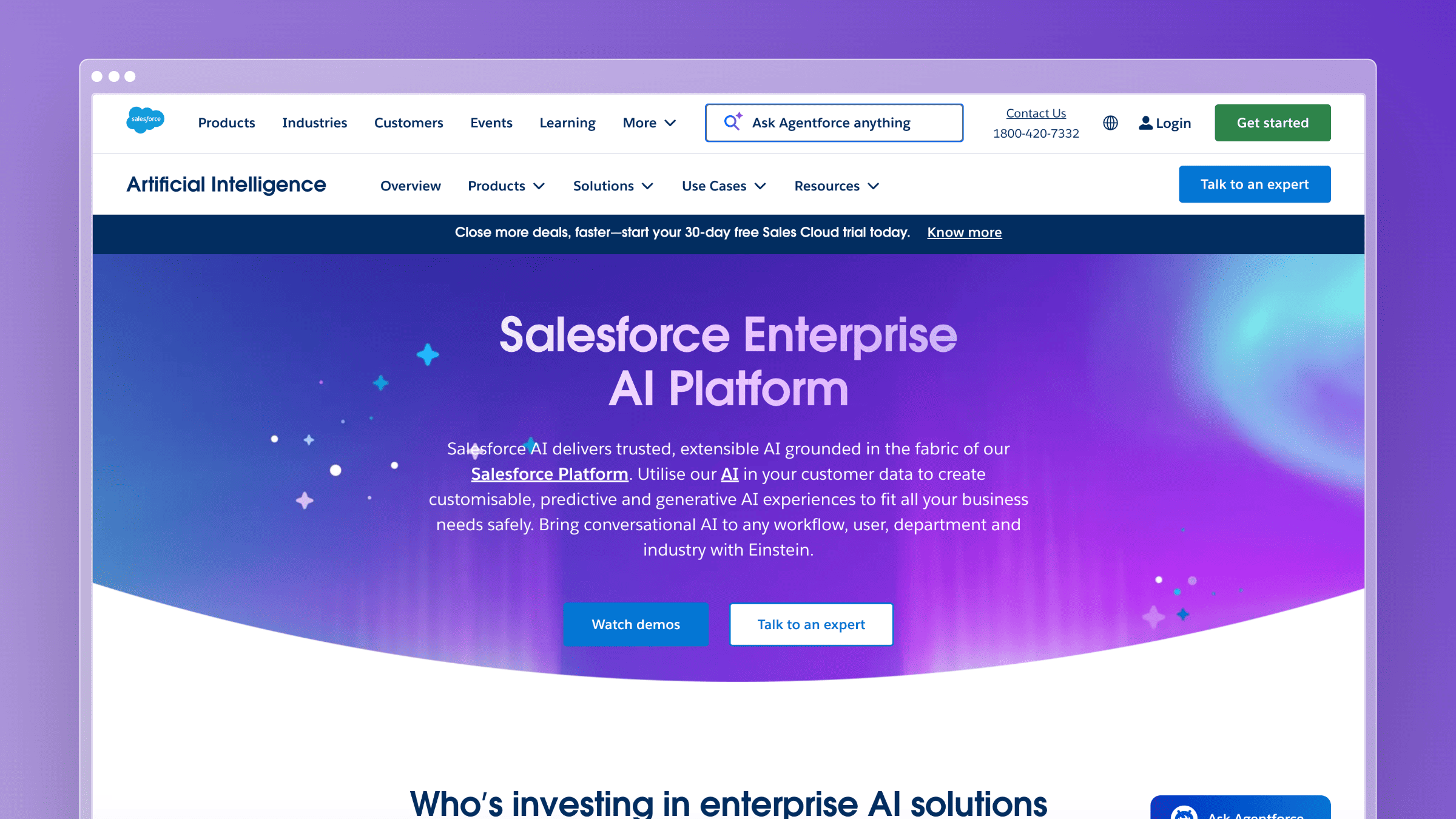Salesforce Einstein / Agentforce for Service
