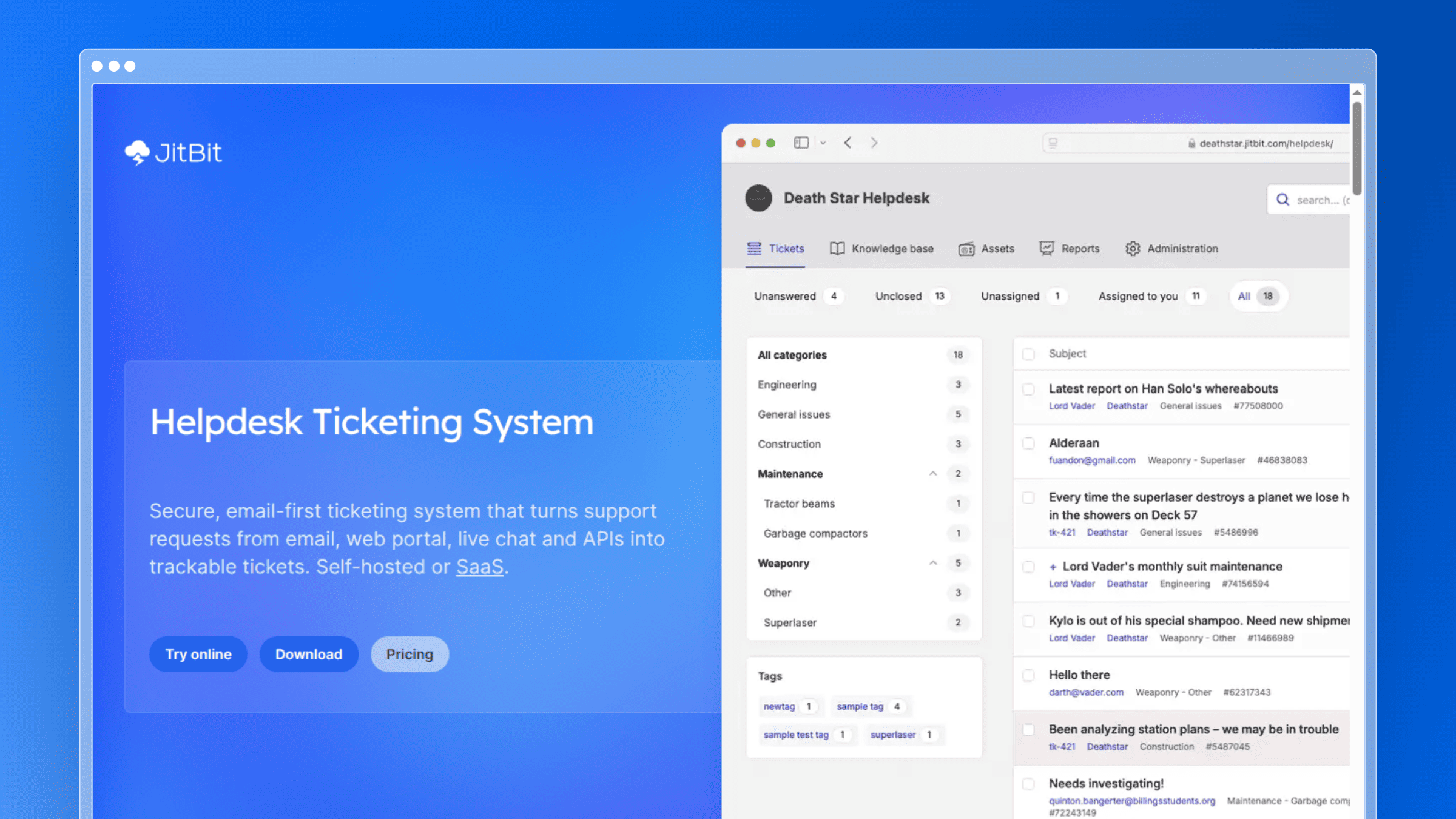 Jitbit Helpdesk