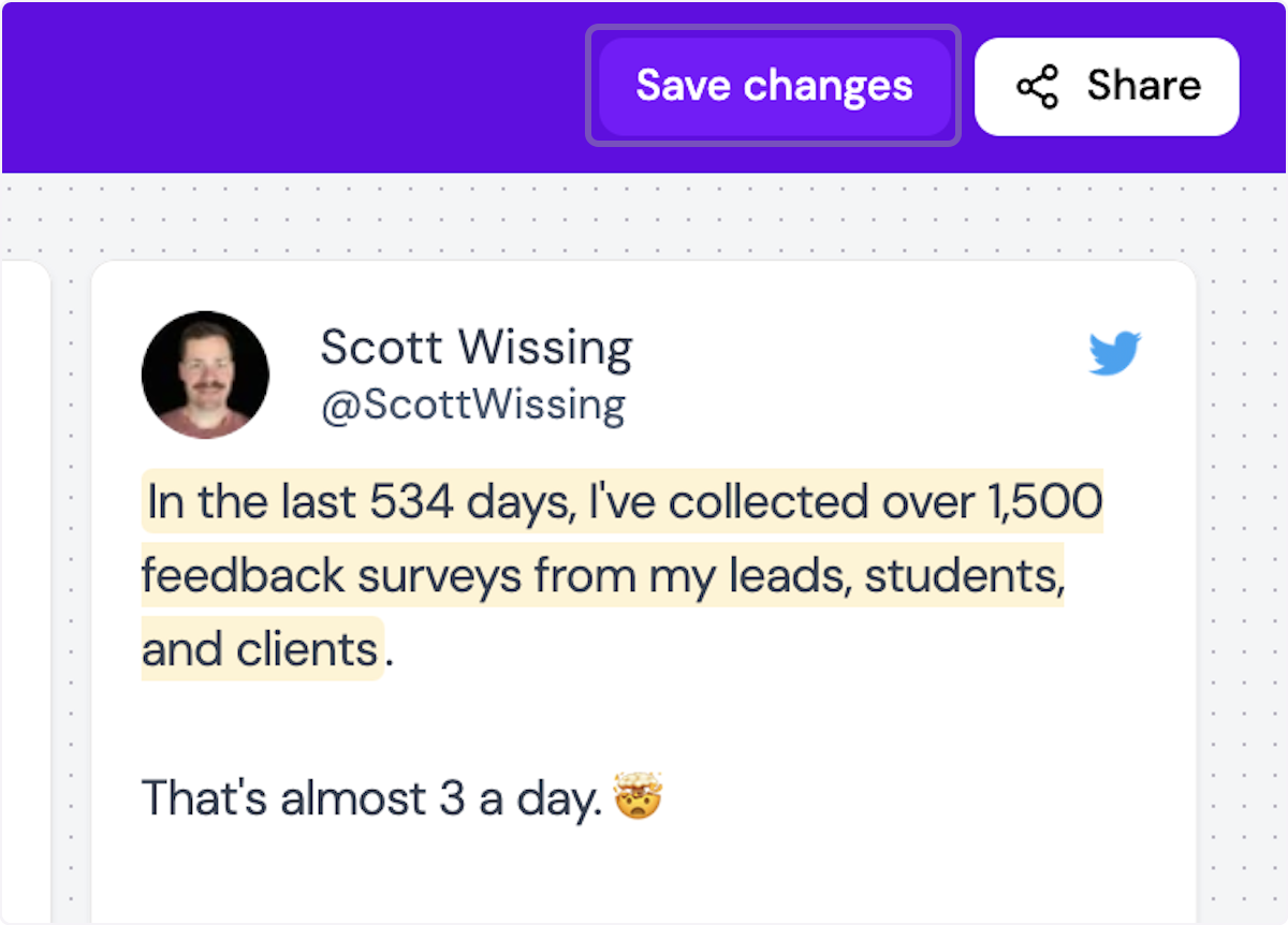 Click on Save changes
