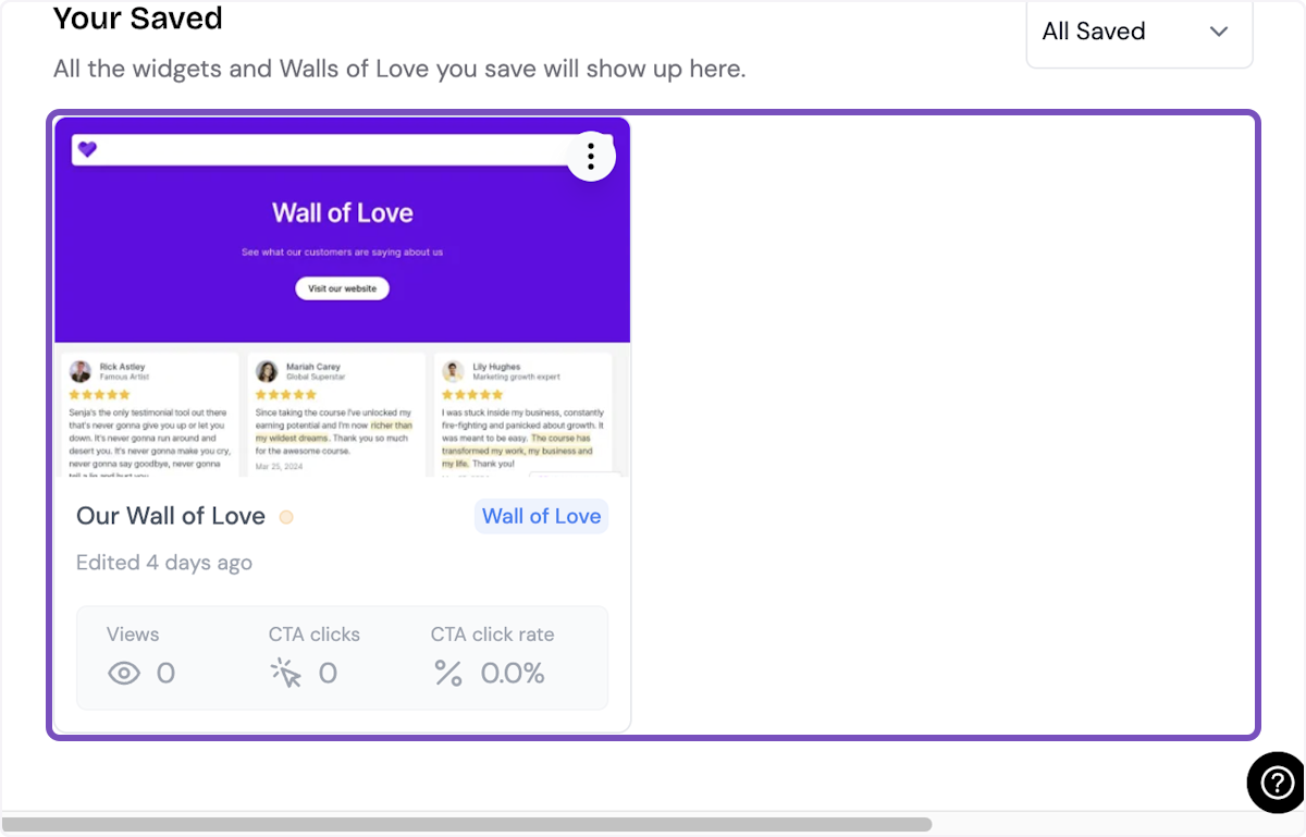 Find Your Wall Of Love