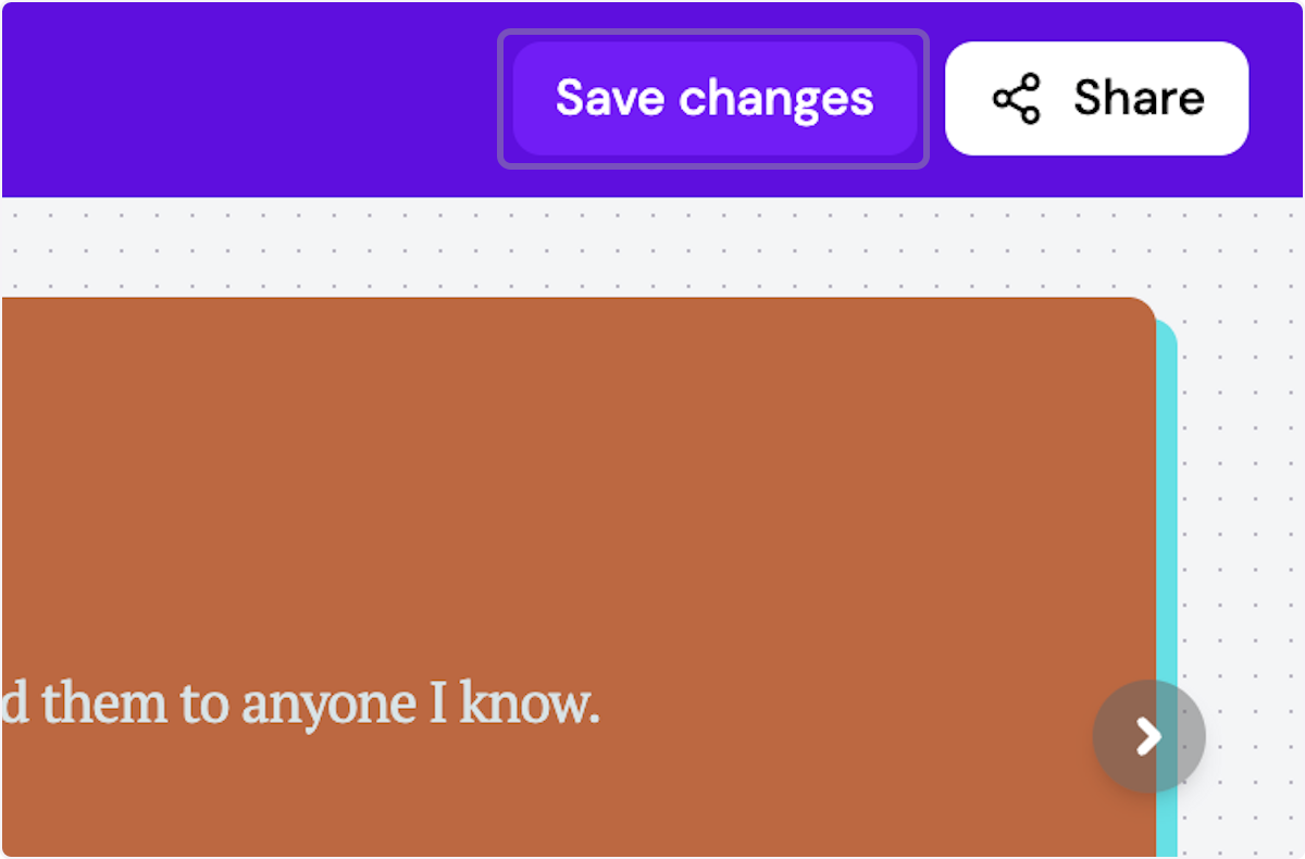 Once you've made your desired changes, click save changes and you're all set!