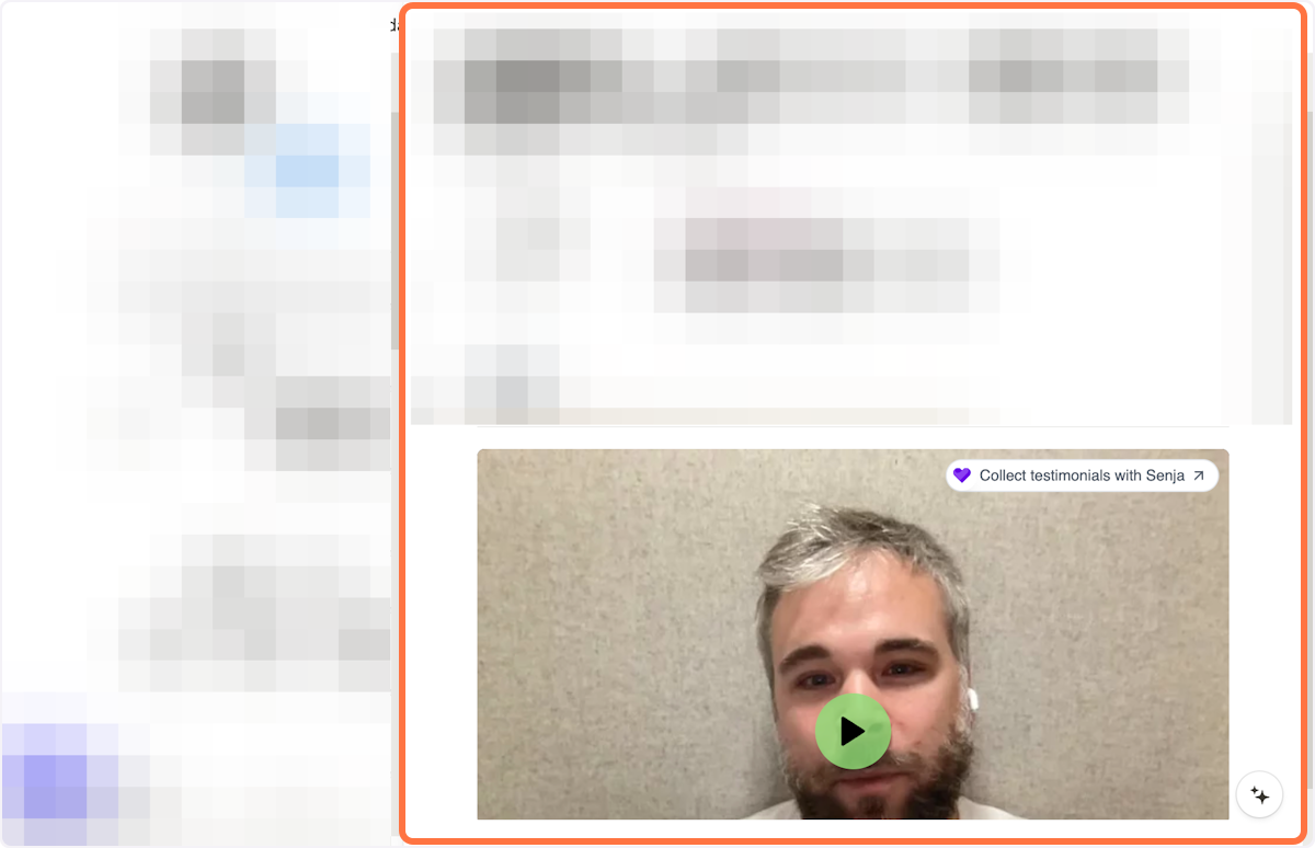 Now your video is embedded! You can drag the corners of the video to resize it if you'd like!