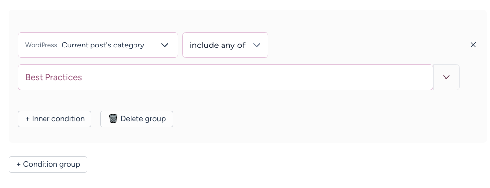 WordPress Segmentation Options