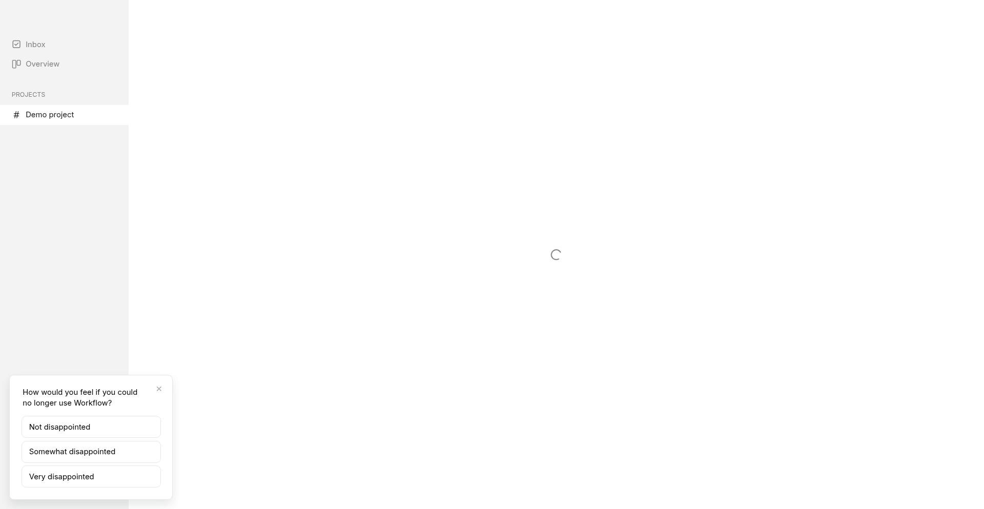 Guest view of a Workflow project showing a clean interface with the creative asset in the center
