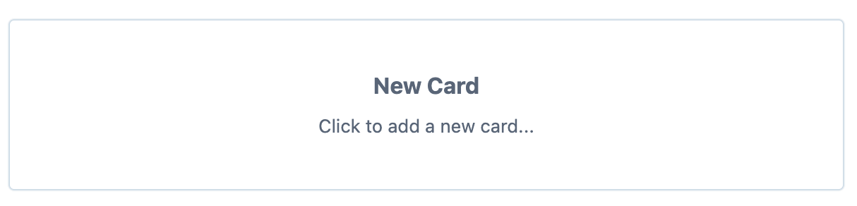 Digest new card button