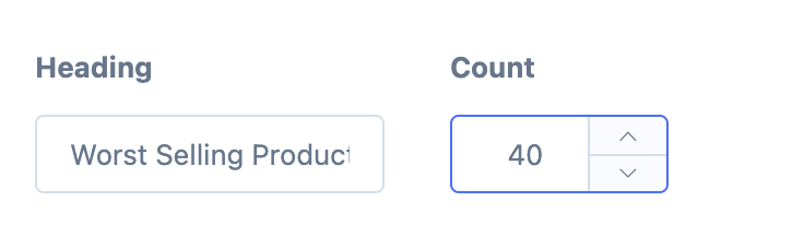 Digest card count setting