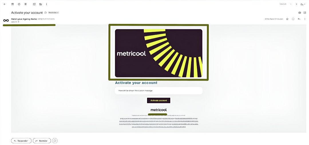 Exemple d'e-mail d'invitation