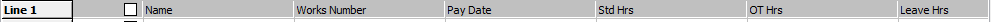 Exclude Header Row