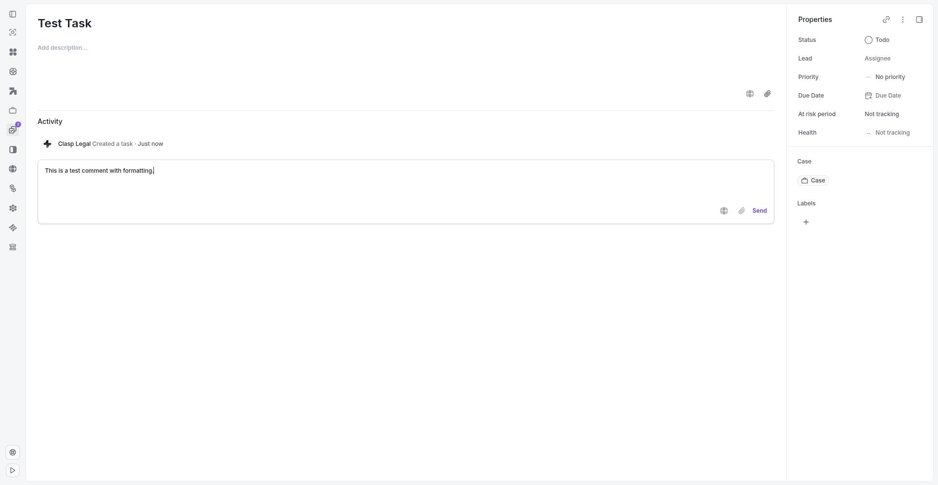 @mention picker showing team member list