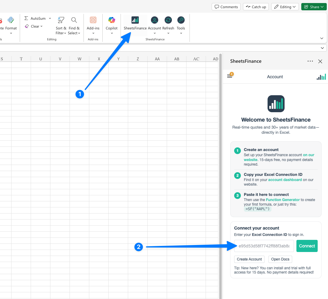 Excel Connection