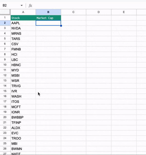 Company Info Batch Example