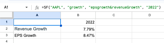 Growth Example 2
