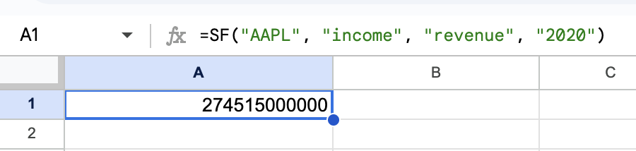 Example 8 - Income Statements
