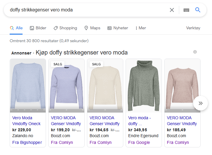 Eksempler på Google Shopping.PNG