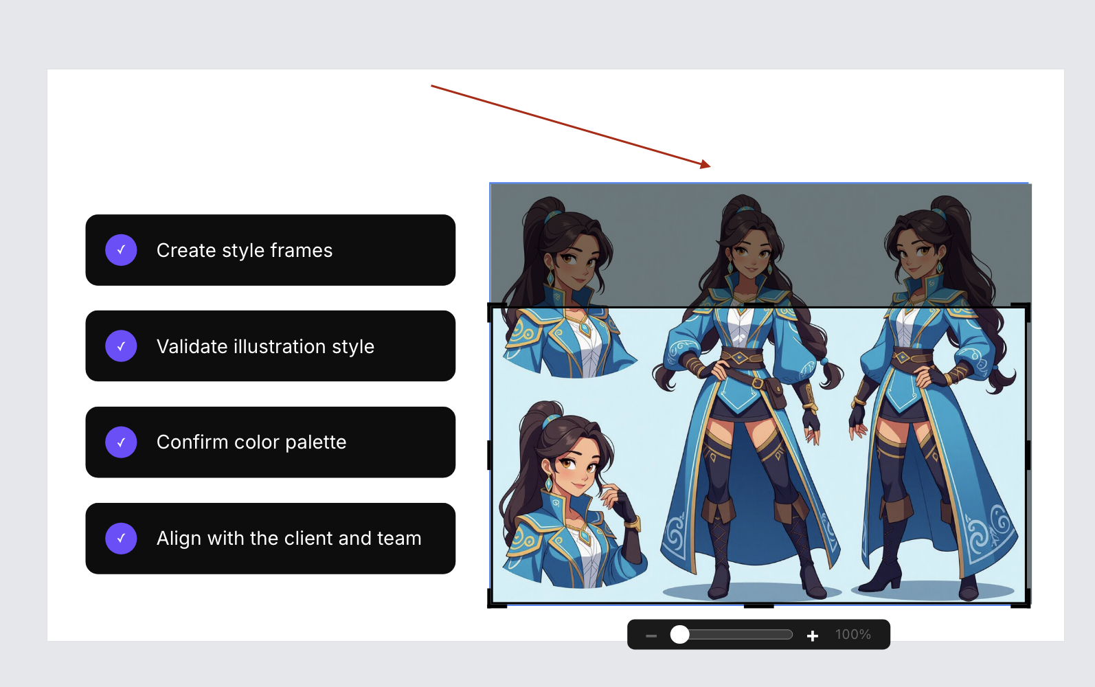 An image with white crop handles visible at the corners and midpoints of the bounding box.