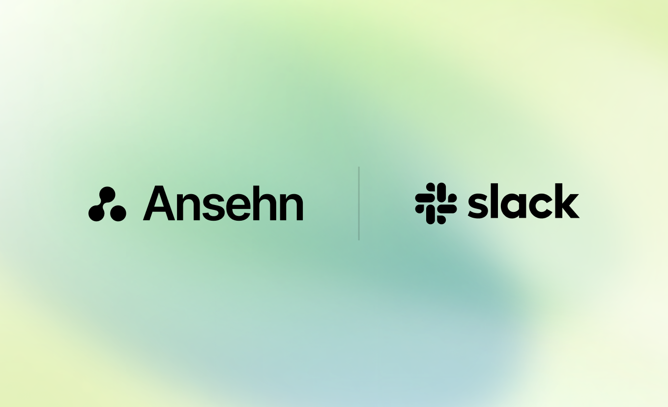 Ansehn integrates with Slack  to bring your AI visibility insights straight into the channels