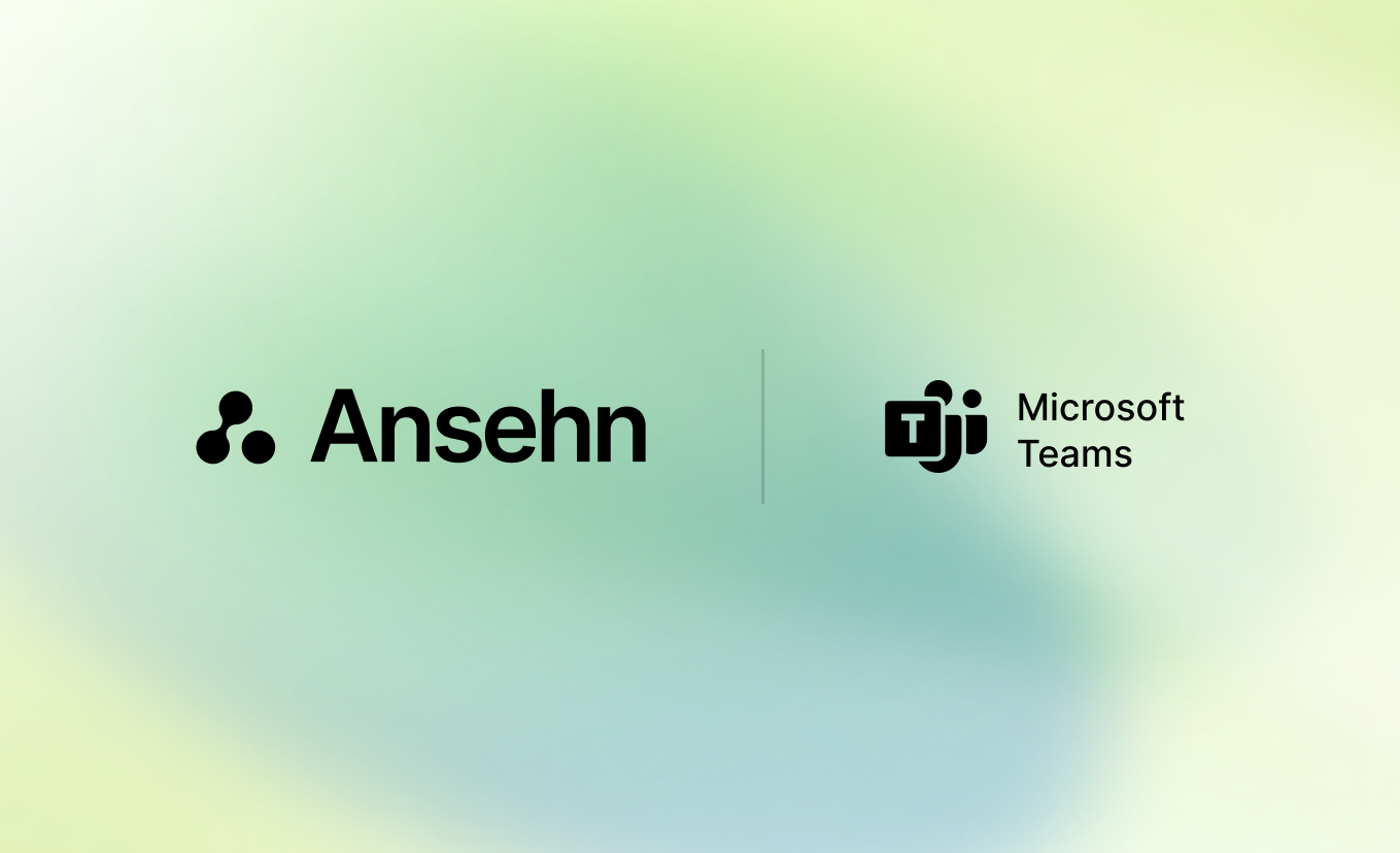 Ansehn integrates with Microsoft Teams to bring your AI visibility insights straight into the channels