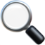 Magnifying Glass Tilted Left