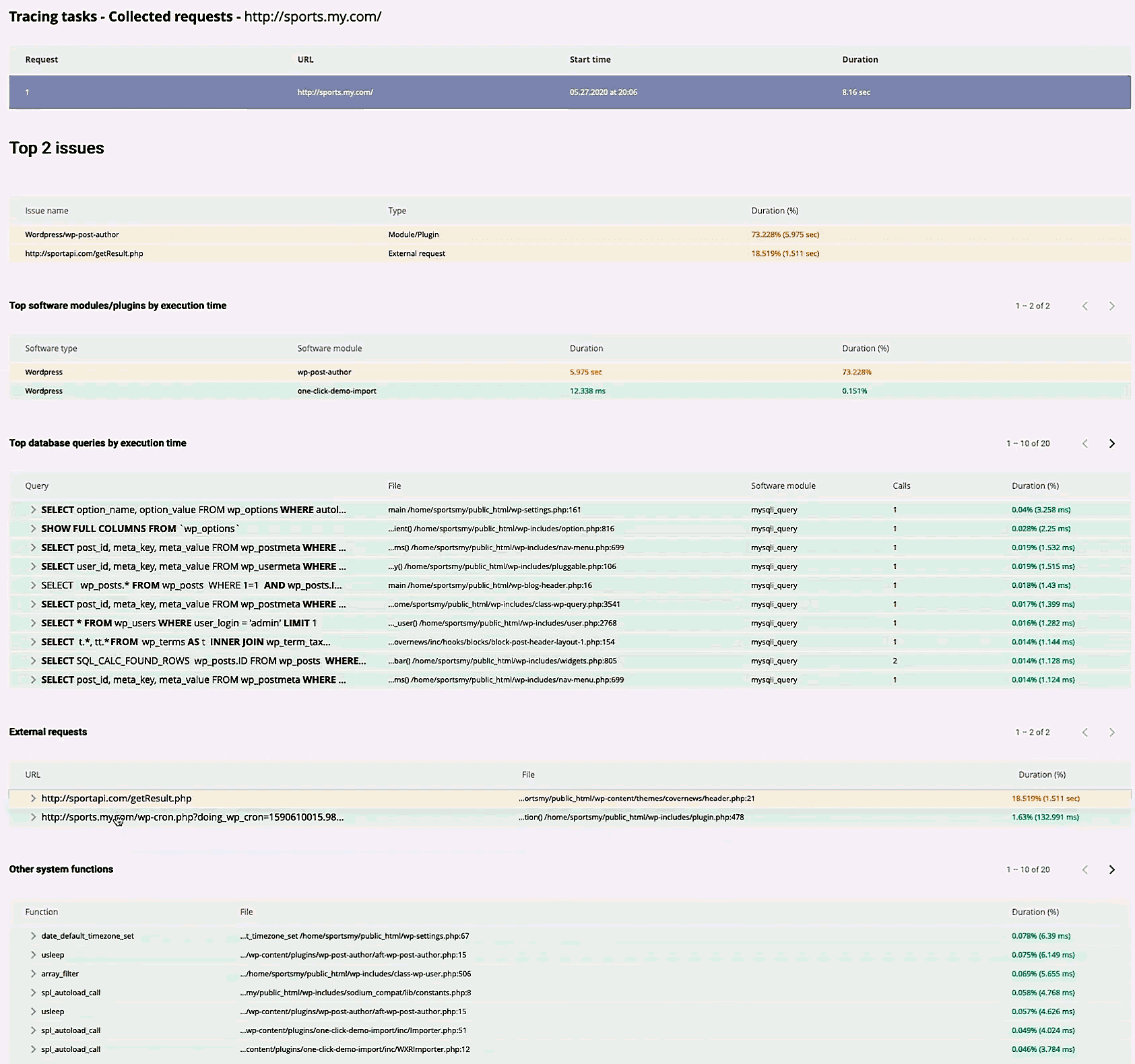 php-x-ray-resultado-informes.png