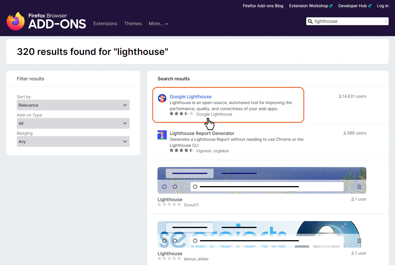 google-lighthouse-complemento-oficial.webp
