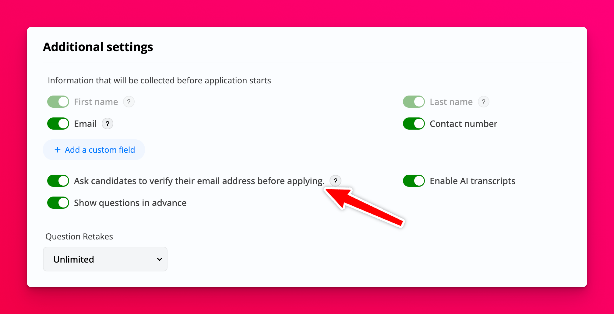 Default verify email template when invites are disabled