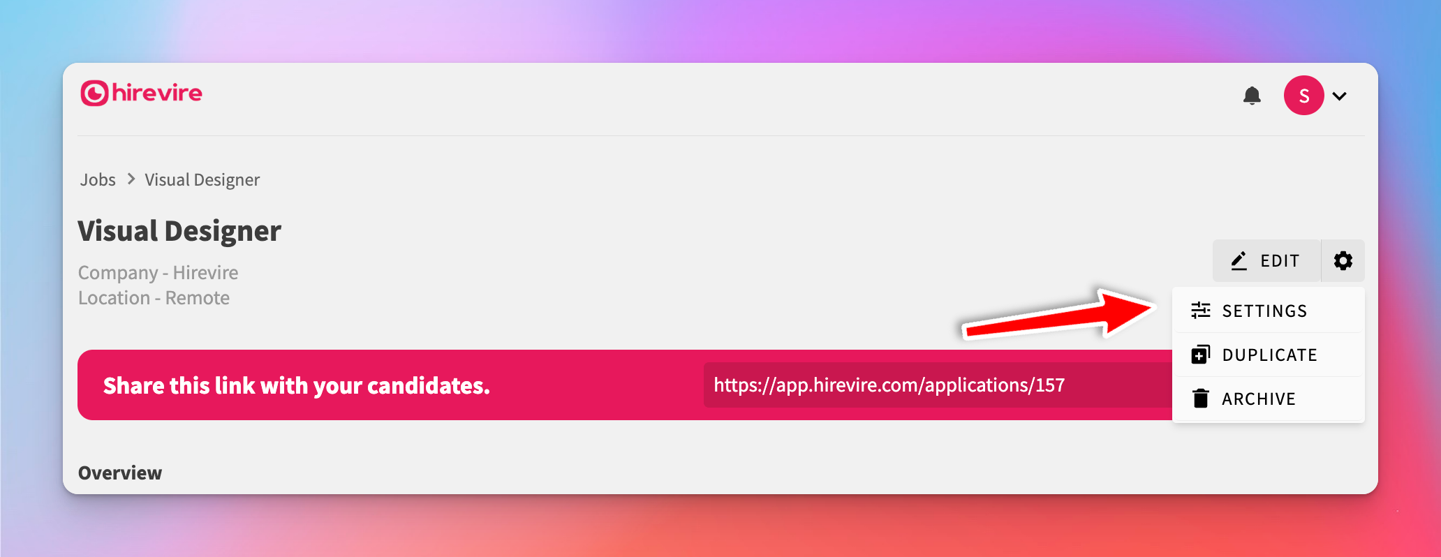 Custom webhook configuration