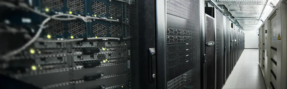 Pasillos en datacenter