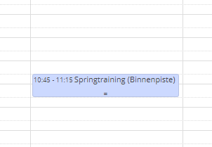 Change the date and time from the calendar