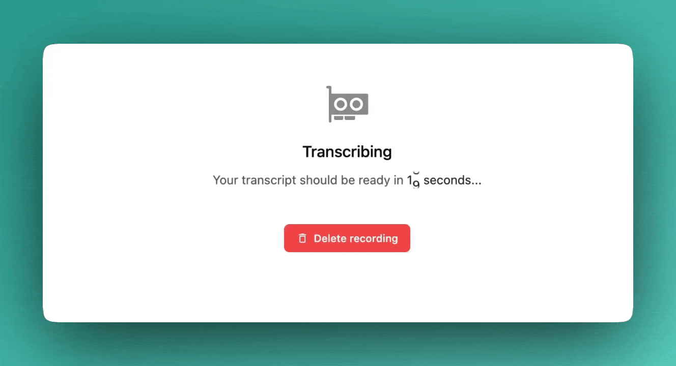 Reduced Error Rates, Unlimited Transcripts Soon!