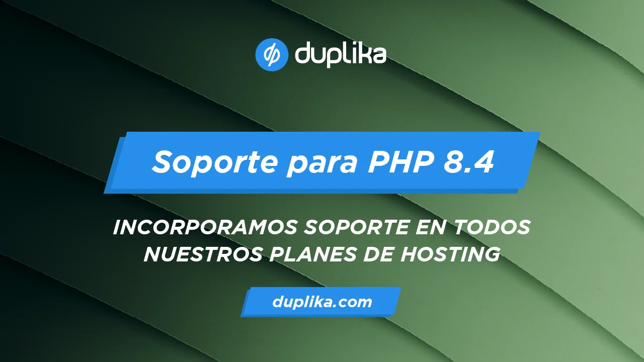 Soporte para PHP 8.4