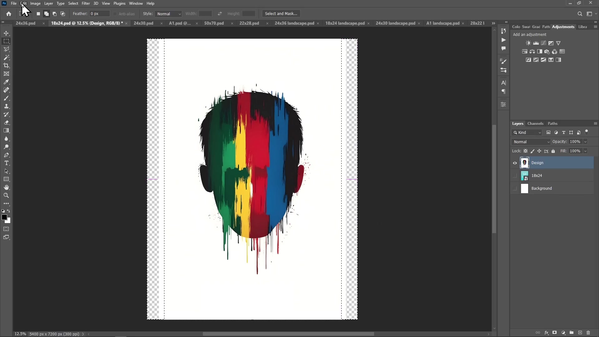 Fill dialog box with Content-Aware option selected